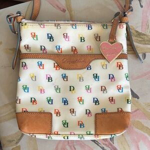 Dooney & Bourke Colorful Logo Crossbody Bag